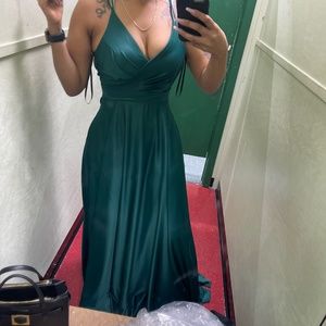 Emerald Green Dress